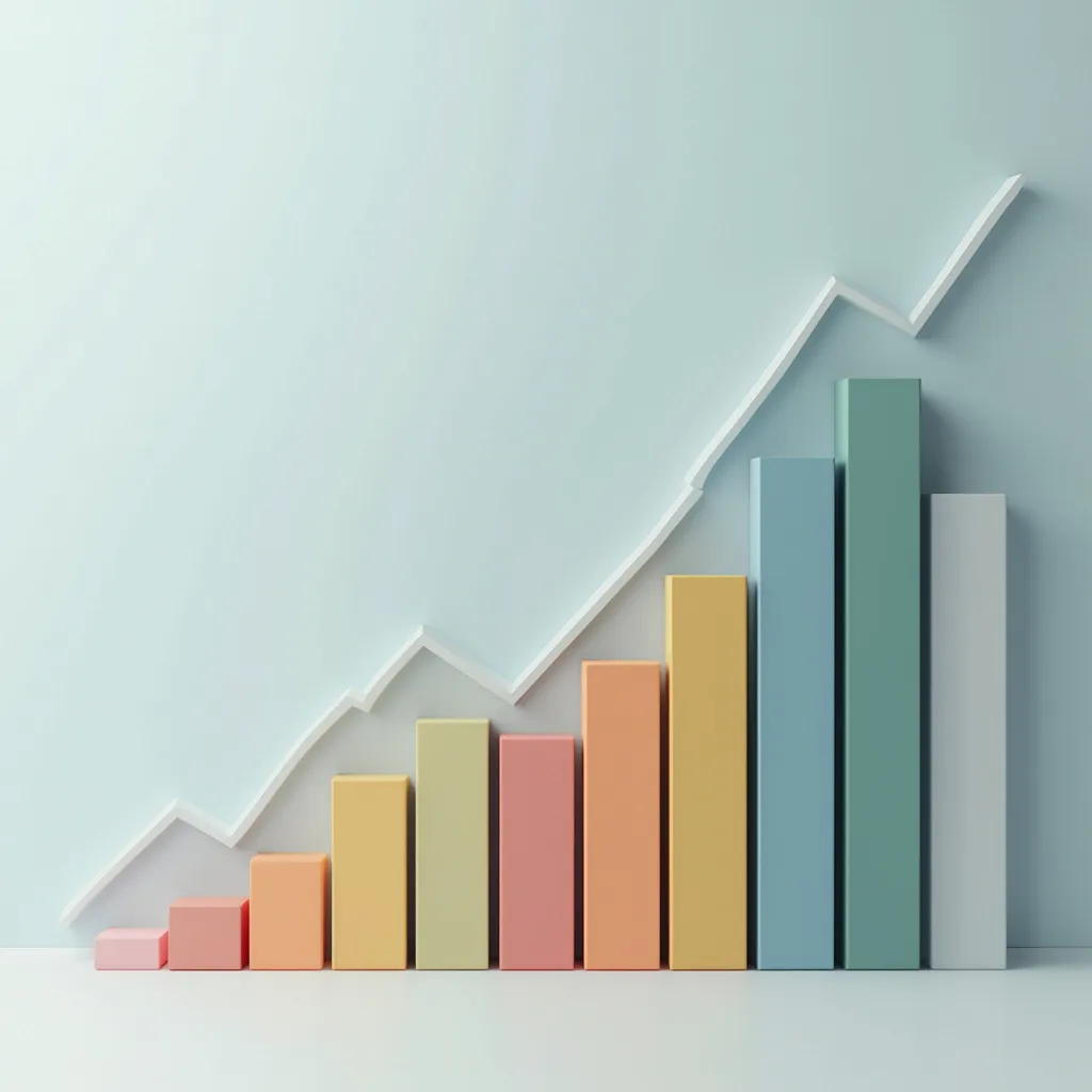 Gráfico de crecimiento exponencial