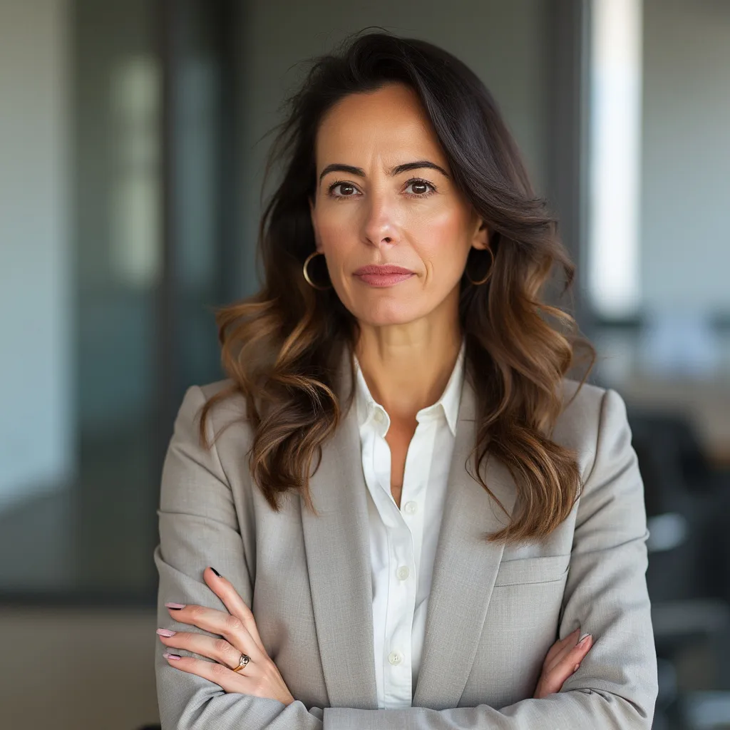 Retrato de Clara Montes, Jefa de Consultoría Estratégica