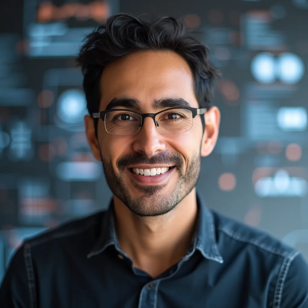 Retrato de Ricardo Vega, Director de Innovación y Tecnología